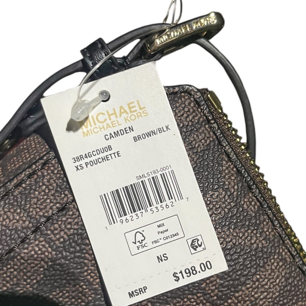 Michael Michael Kors Camden Signature XS Pouchette Crossbody - Picture 6 of 6